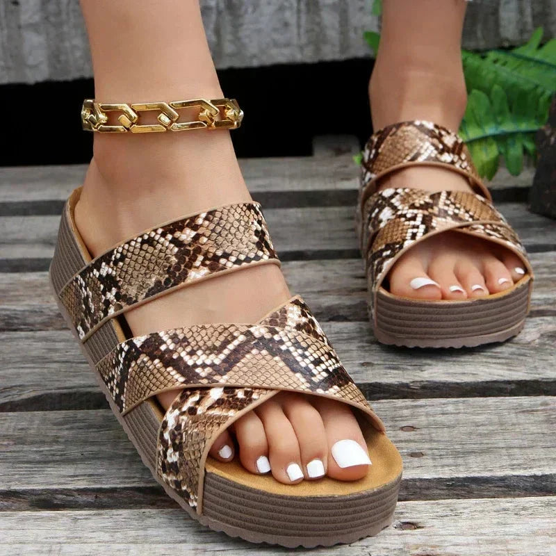 Sandra | Orthopedic Leather Sandals