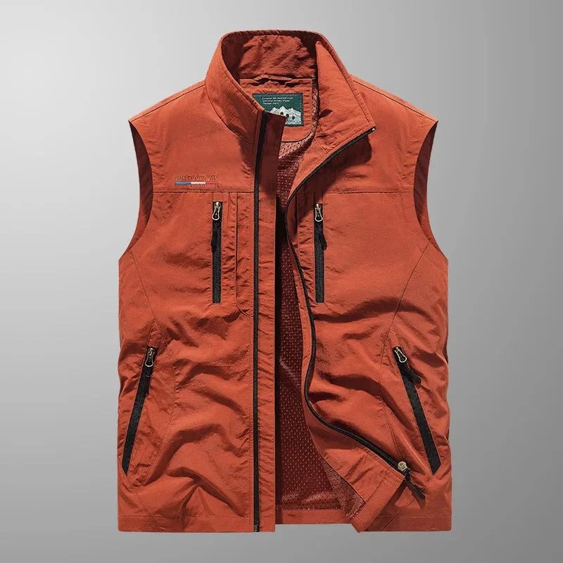 Raymond | Breathable Multi Pocket Cargo Vest