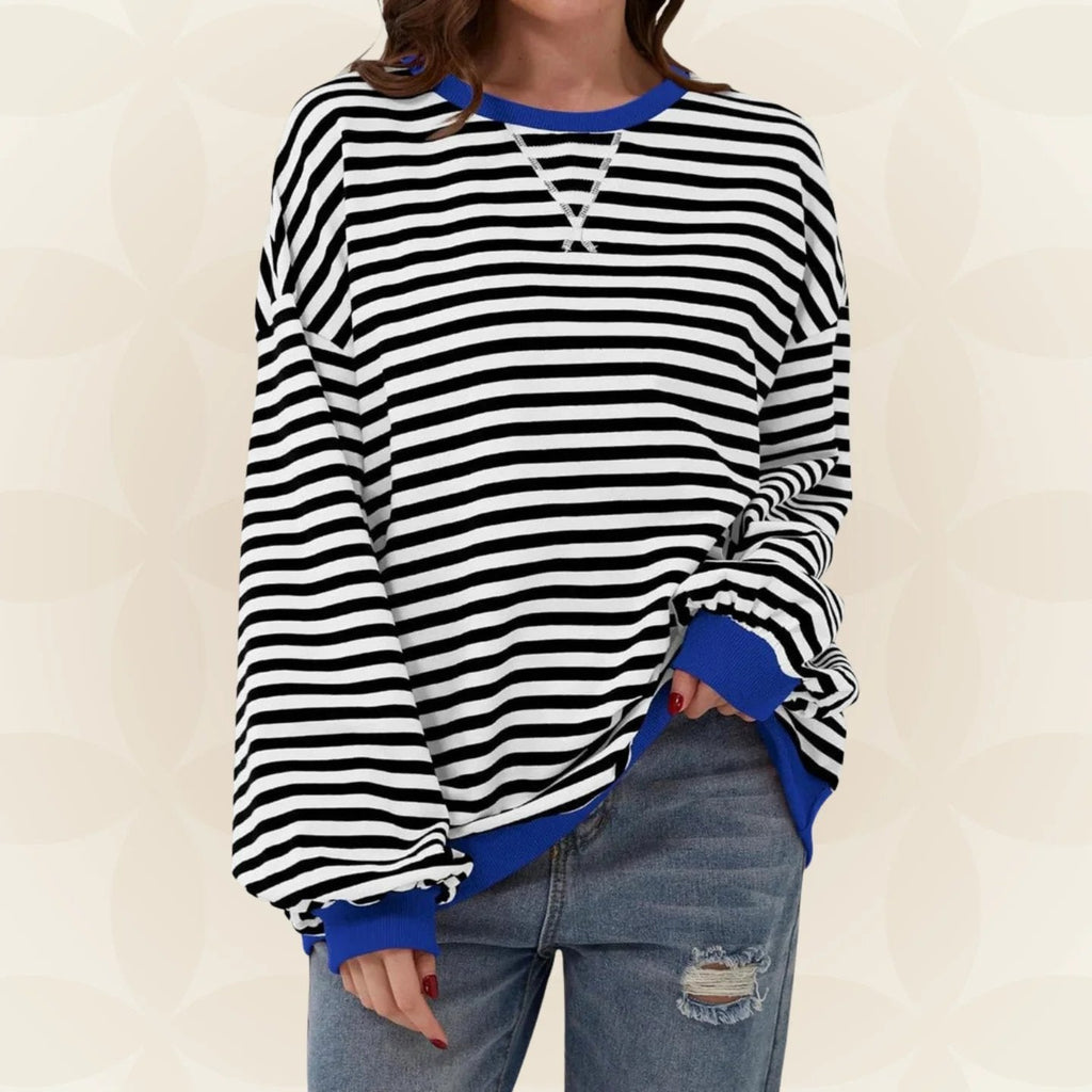 Vivienne | Casual Striped Pullover