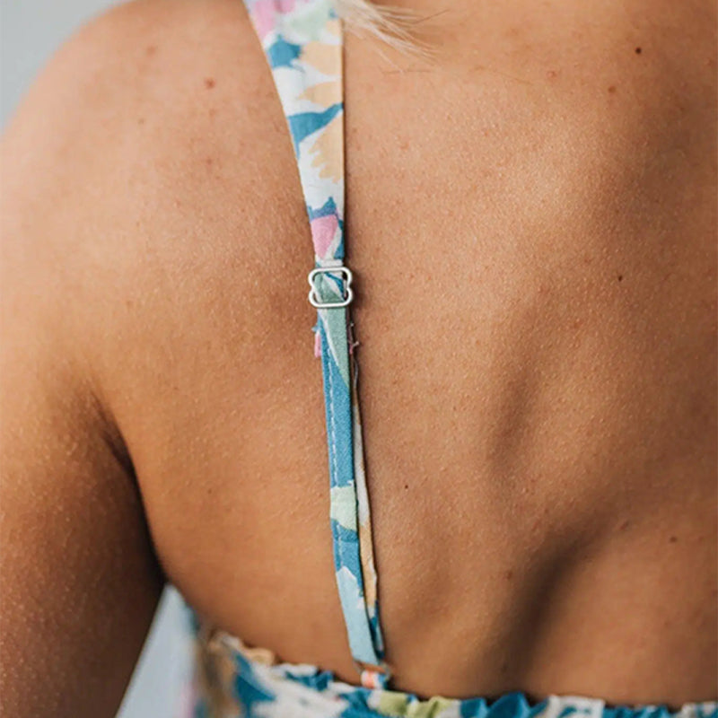 Lilian | Floral Maxi Dress with Smocked Bodice